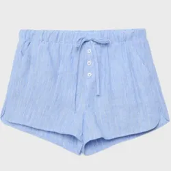 Short Azul corto
