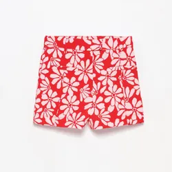 Short estampado de tela 