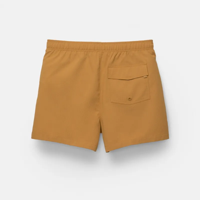 Short nylon mostaza 
