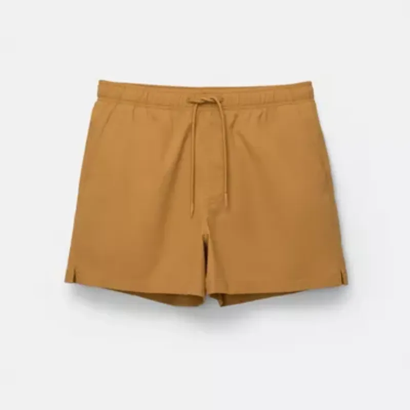 Short nylon mostaza 
