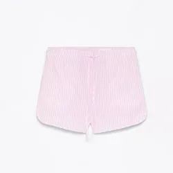 Short rosa de listas 