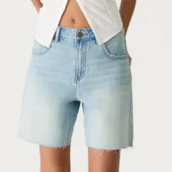 Short sin dobladillo