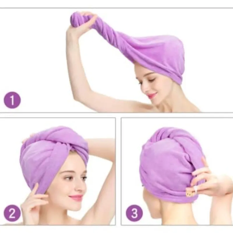 Toalla de microfibra para el cabello