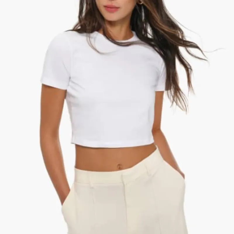 Top básico blanco