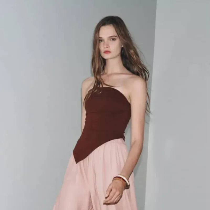 Top carmelita strapless pico 