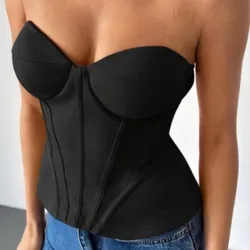 Top corte estilo body 