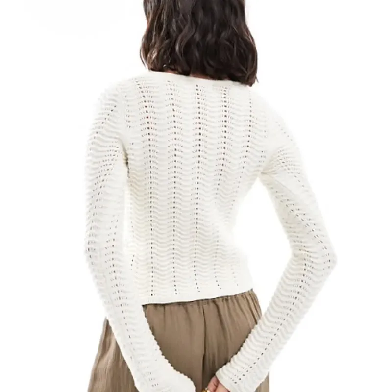 Top tejido blanco 