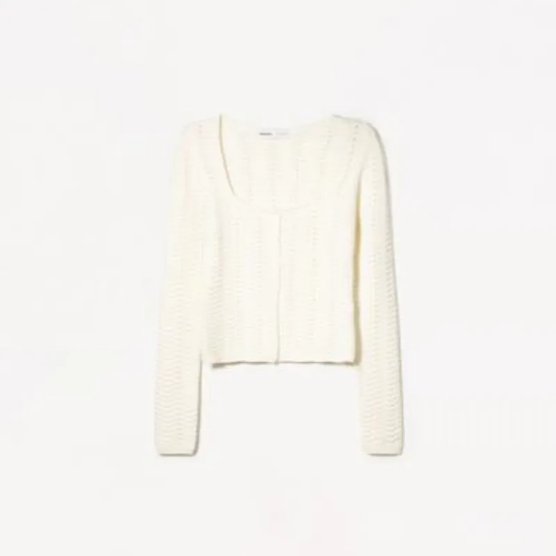 Top tejido blanco 