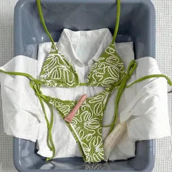 Traje de baño verde