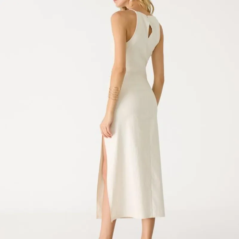 Vestido apertura en la pierna