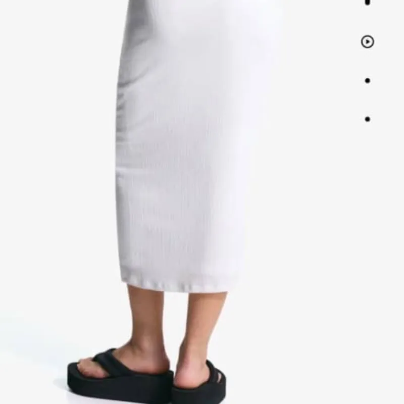 Vestido blanco largo