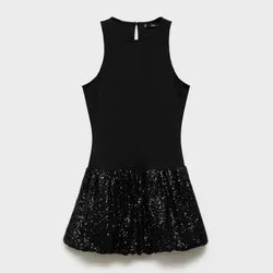 Vestido bombacha de lentejuelas 