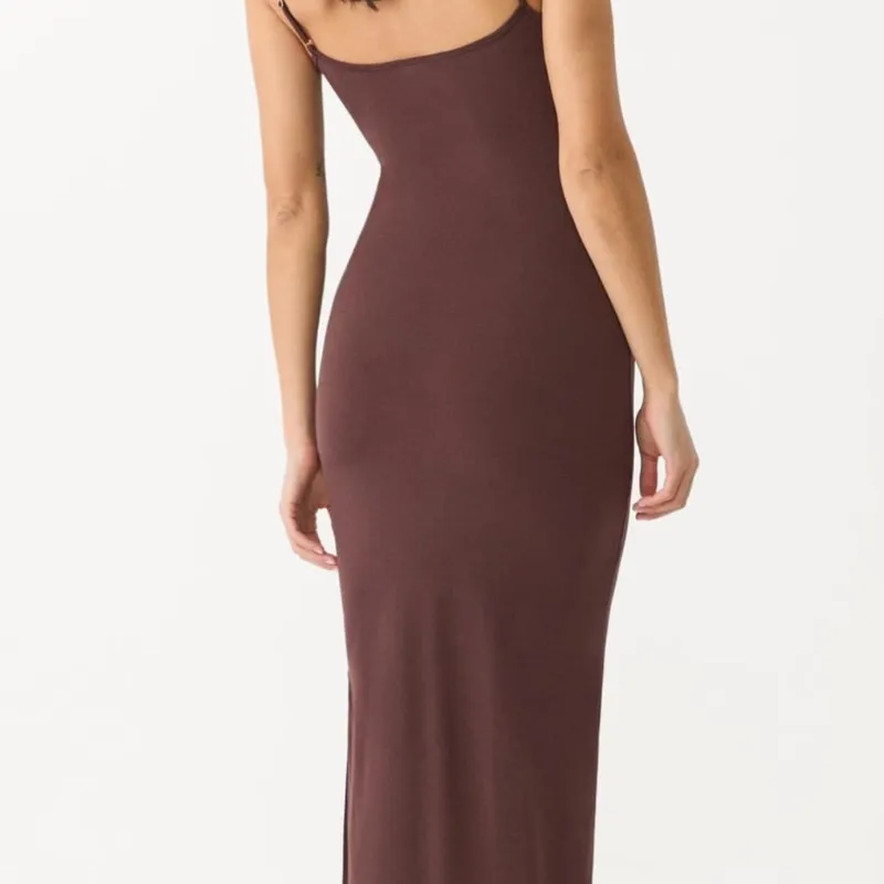 Vestido carmelita tirantes 