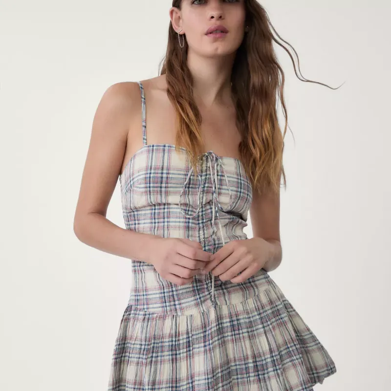 Vestido de cuadros 