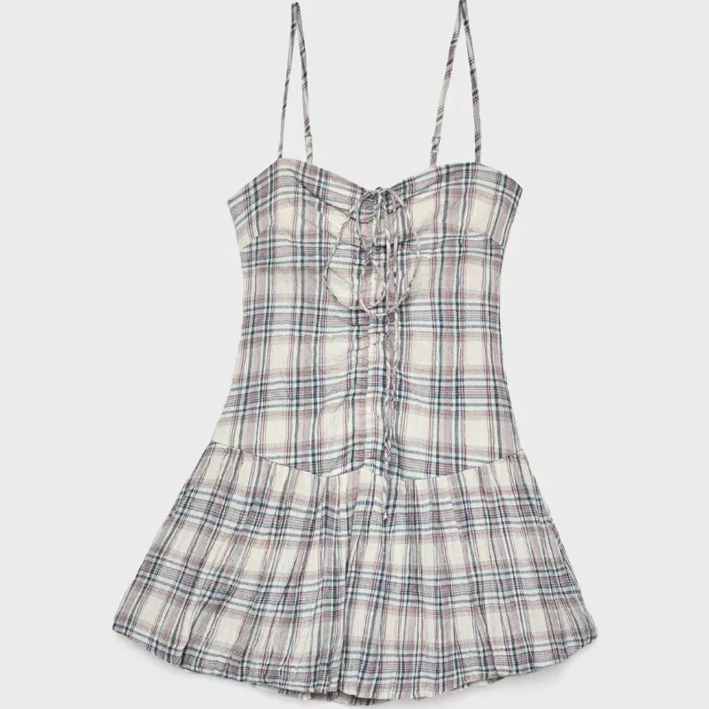 Vestido de cuadros 