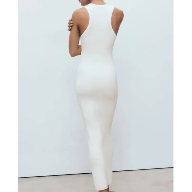 Vestido largo blanco