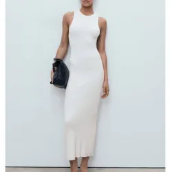 Vestido largo blanco