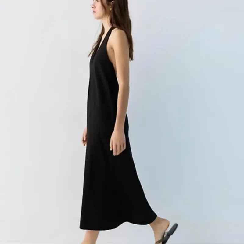 Vestido negro largo