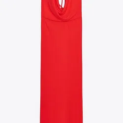Vestido rojo largo 