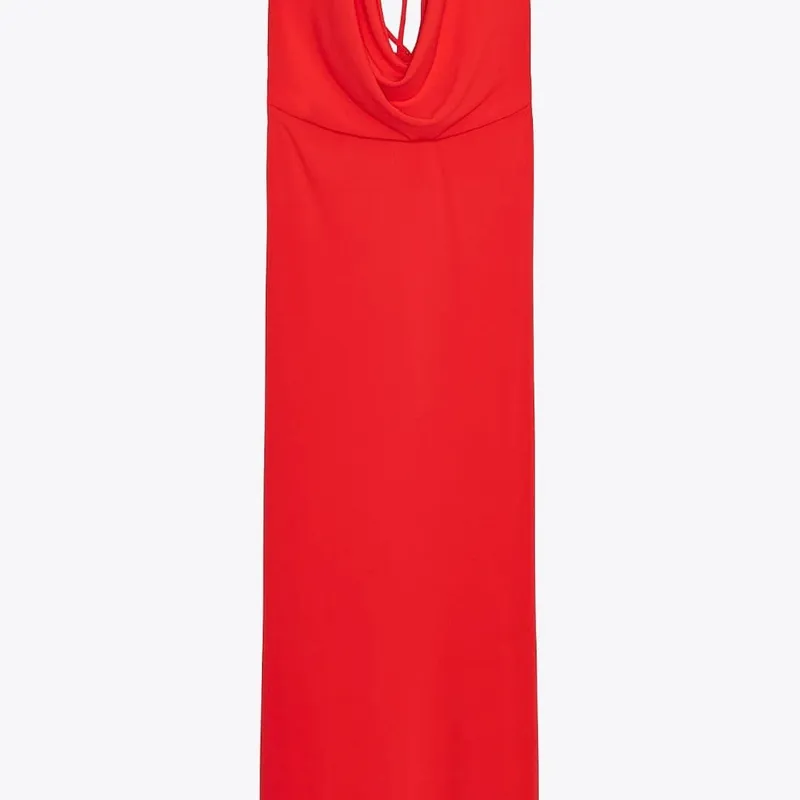 Vestido rojo largo 