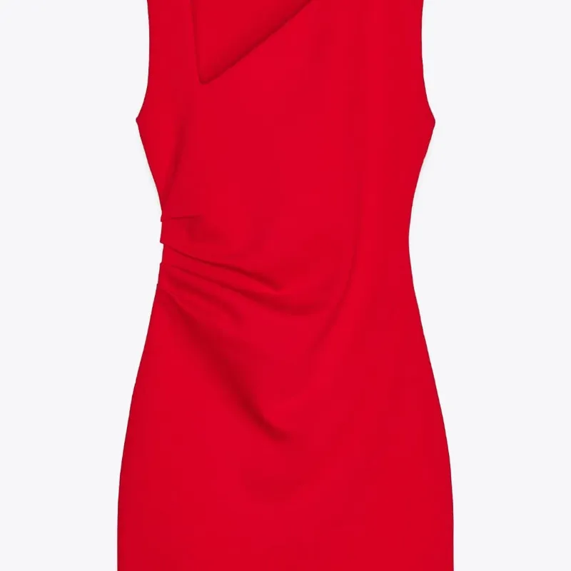Vestido rojo mini