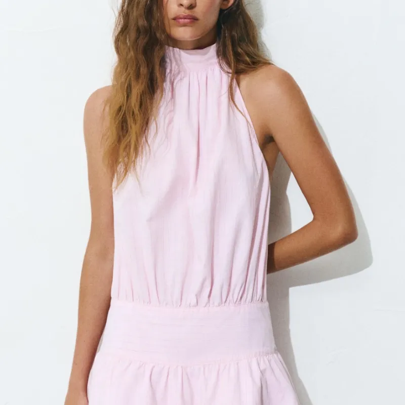 Vestido rosado