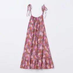 Vestido tirantes de flores