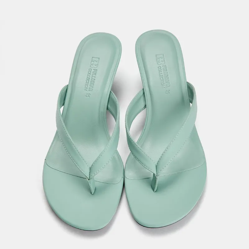 Zapatos verde azulados 