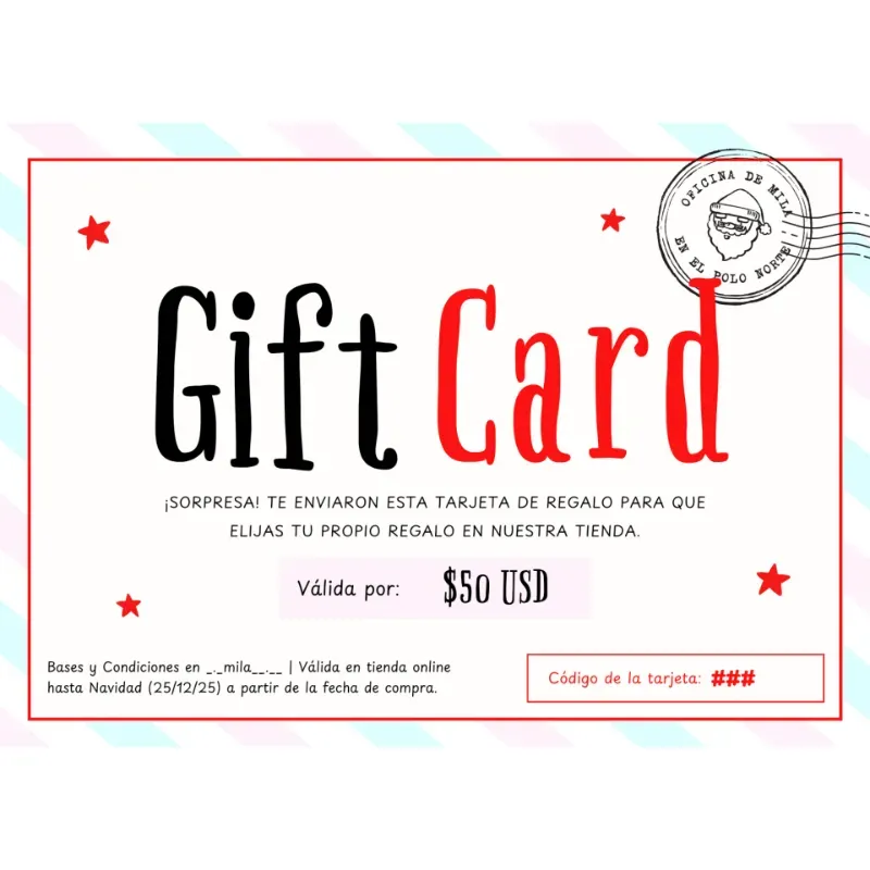 GIFT CARD Navideña