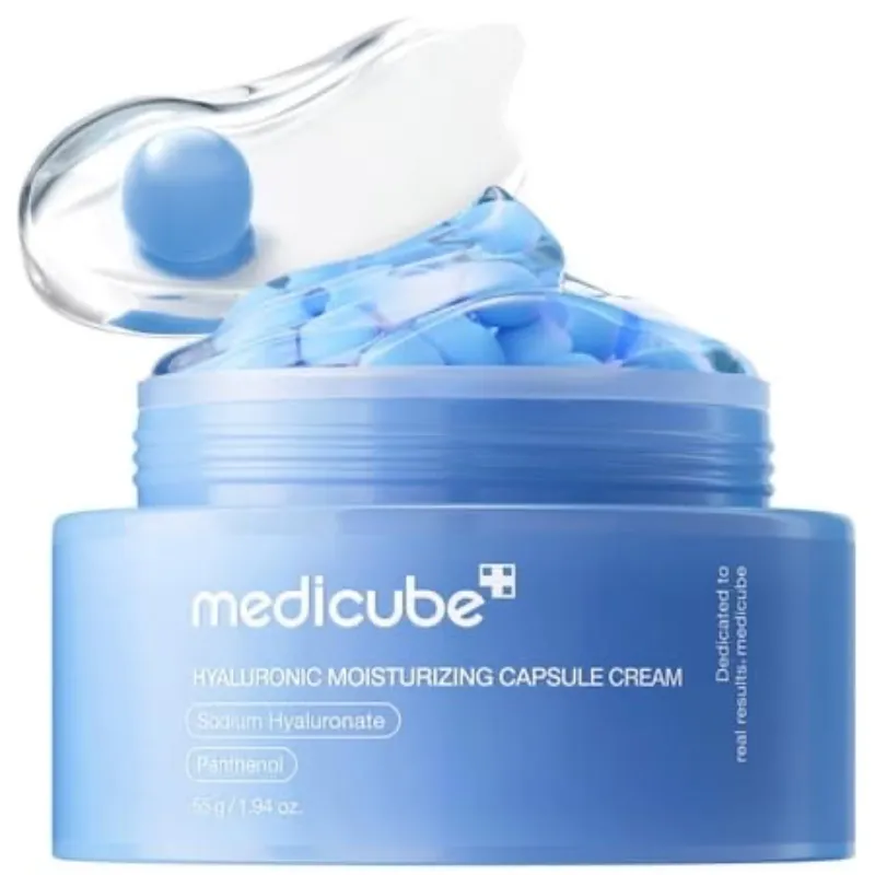 Medicube crema de cápsula de ácido hialurónico