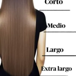 Lavar y peinar cabello extra largo