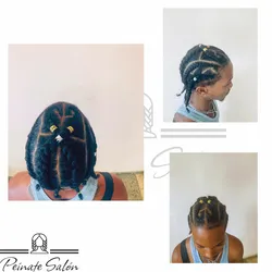 Trenzas con cabello propio 