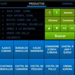 Aplicación Comandero para Dptes 