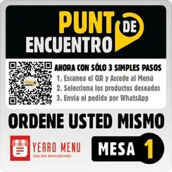 Etiquetas con QR para cada Mesa