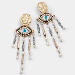 Aretes con temática de ojo turco