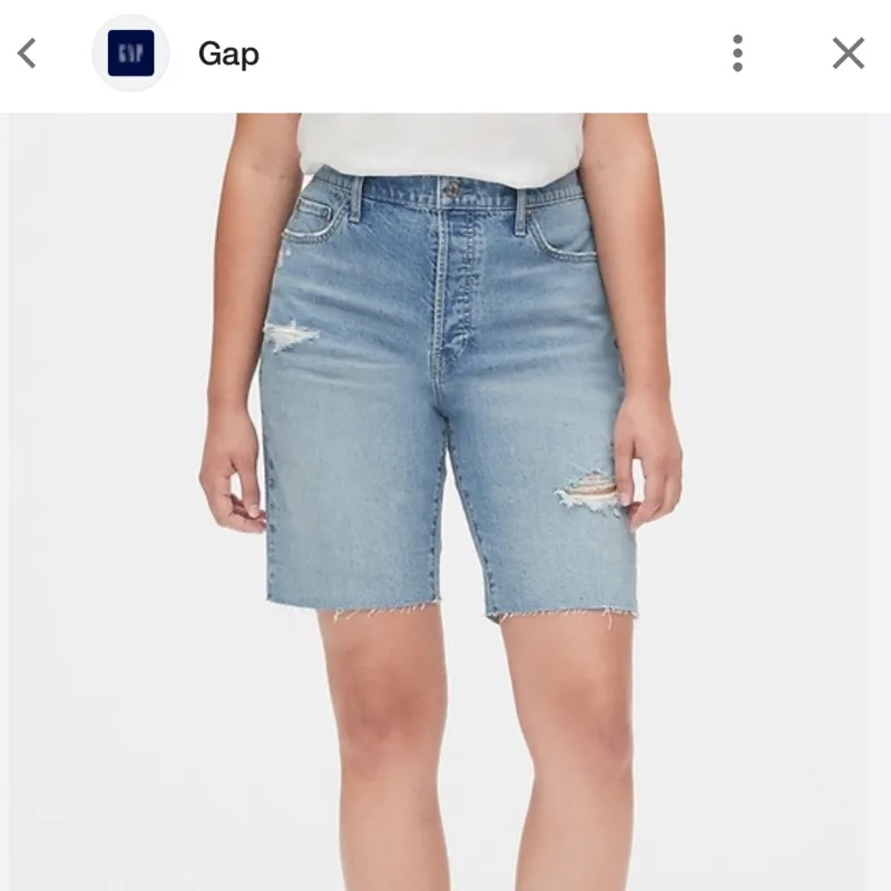 Bermuda denim, Gap