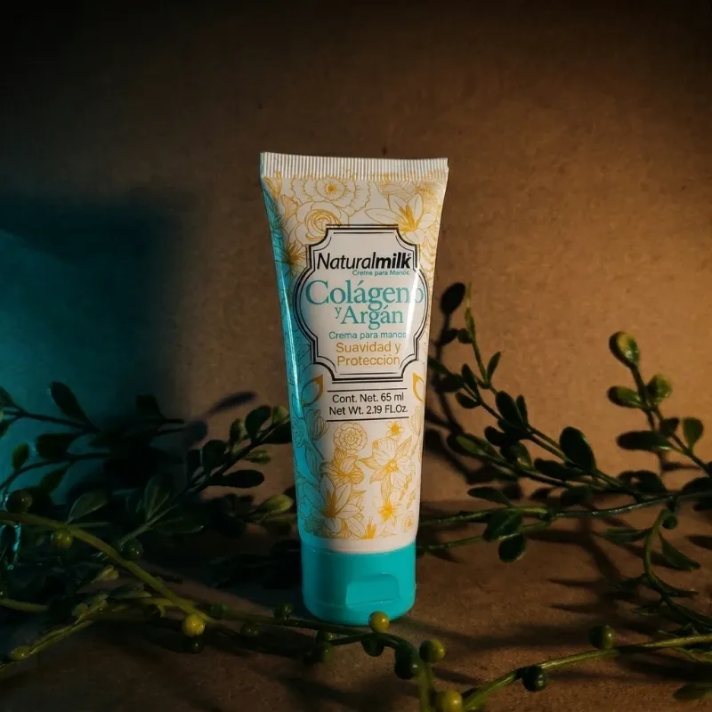 Crema de Manos de Colágeno y Argán – Naturalmilk
