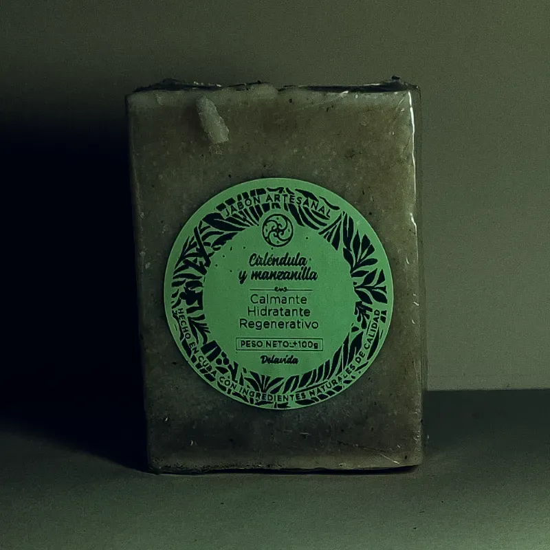 Jabón de Caléndula y Manzanilla 100gr