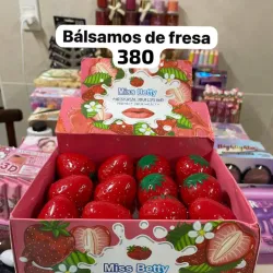 Bálsamo labial de fresita hidratante 💐