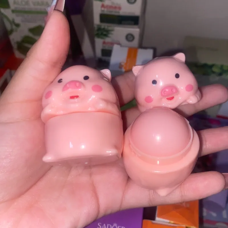 Bálsamo labial en formato de cerdito
