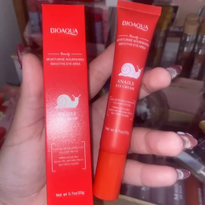 Contorno de ojos de COLÁGENO(Baba de Caracol)de la marca BIOAQUA