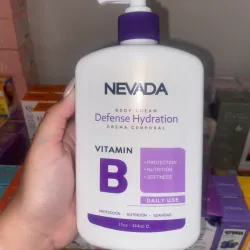Crema corporal de VITAMINA B de la marca NEVADA