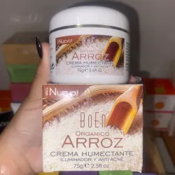 Crema facial ORGÁNICA de ARROZ de la marca BOEN