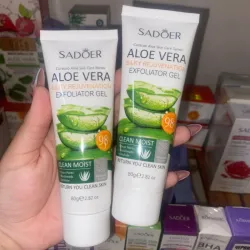 Gel limpiador facial de ALOE VERA de la marca SADOER