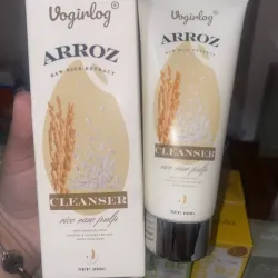 Limpiador facial de EXTRACTO de ARROZ de la marca VOGIRLOG