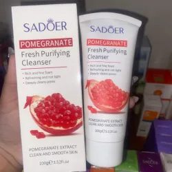 Limpiador facial de EXTRACTO de GRANADA(POMEGRANATE)de la marca SADOER