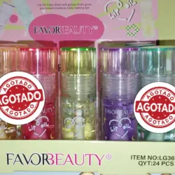 Lip gloss transparente de aplicador ancho🌸