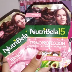*Mascarilla capilar NutriBela15 de termo-protección✨