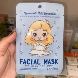 Mascarilla facial de ÁCIDO HIALURÓNICO