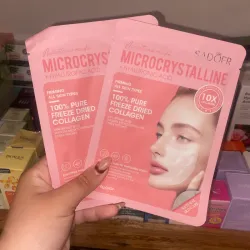 Mascarilla facial de MICRO-CRISTALES y ÁCIDO HIALURÓNICO